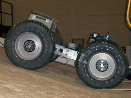 A rover in the sand A rover in the sand